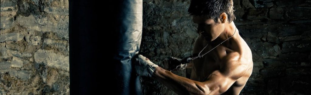 How to use your hands on a punching bag without a trainer?